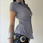 Casual Vacation Style Fitted Shirt