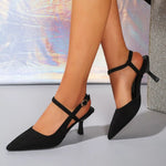 High Heels With Pointed Toes