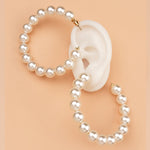 The Power Piece: Commanding Attention with Large Circle Pearl Earrings