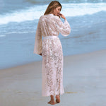 Chic White Lace Bikini Cover-Up
