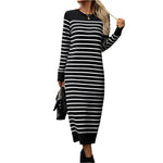Fashionable Striped Dress