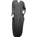 Zebra Print Abaya Cardigan