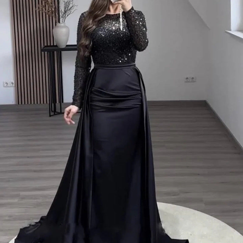 The Dazzling Queen Sequin Evening Gowns