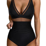 One piece hollow swimsuit