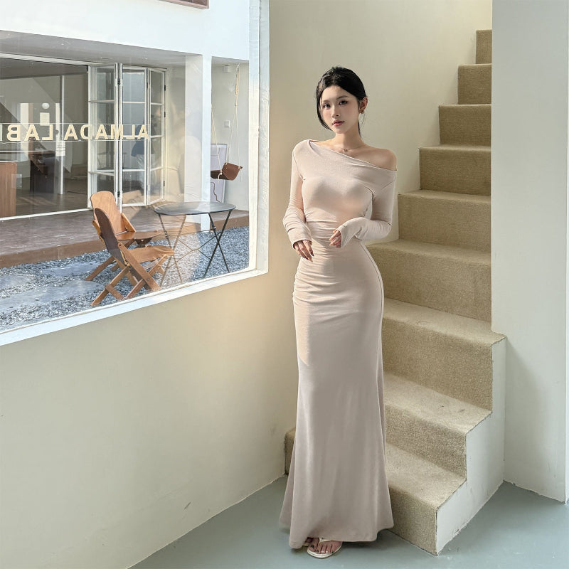 Pure Desire Fishtail Midi Dress