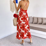 Maple Leaf Summer Dress - runwayfashionista.com