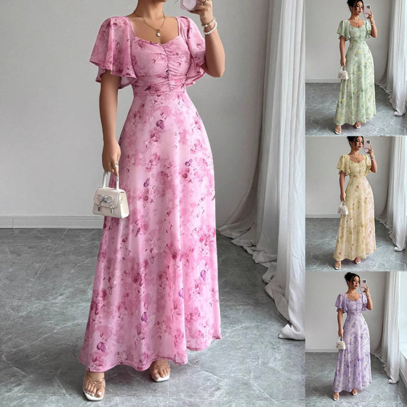 Elegant Slim Midi Dresses - pin