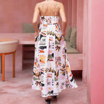 Boho Maxi Dress - White