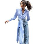 Lace Up Long Sleeved Shirt