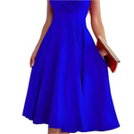 Sleeveless midi dress