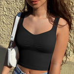 Wide Strap Active Tank - Runwayfashionista.com