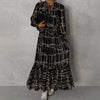 Elegant Long Sleeve Maxi Dress