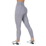 High Waist Mesh Stitching Leggings