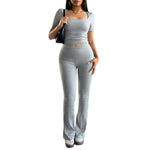 T-Shirt Long Pants Two Piece Set