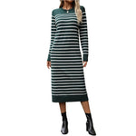 Fashionable Striped Dress