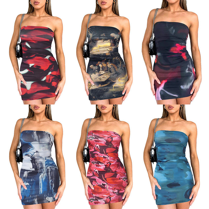 The Strapless Bodycon Stretchy Mini Dress: Your Chic Commuter Essential