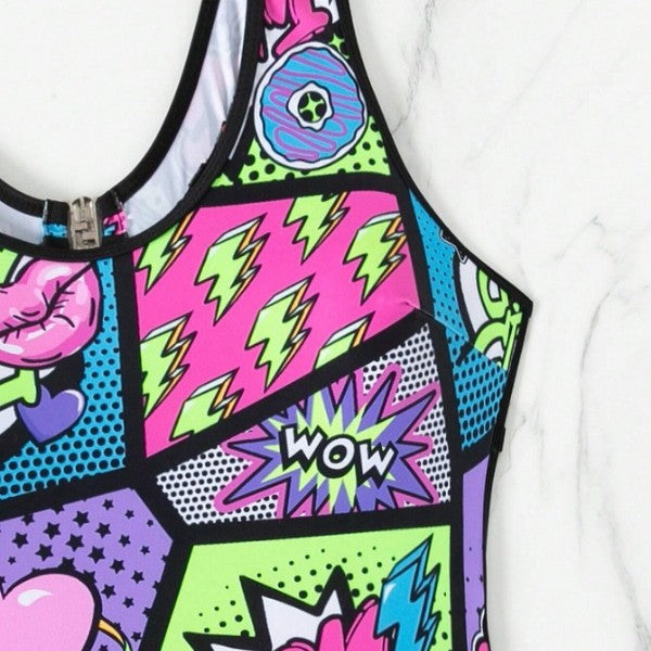 Stylish Printed Swimsuit: Dive into Summer Chic!