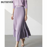 Stylish High Waist Female Pleated Skirts - runwayfashionista.com