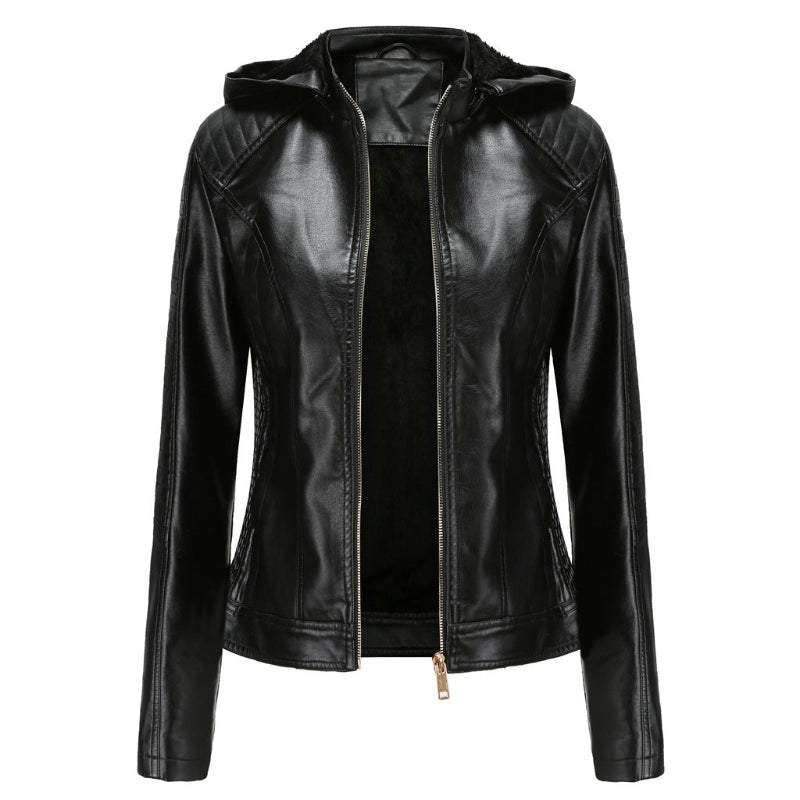 Gemini saidHooded Long Sleeved Jacket: The Ultimate Urban Essential - black