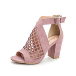 Fish Mouth Sandals - pink
