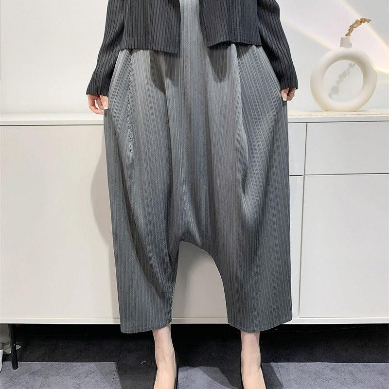 Wrinkled Harem Pants