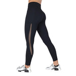 High Waist Mesh Stitching Leggings