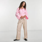 Vintage Elegant Luxury Blouses: Timeless Sophistication for the Modern Woman - Pink