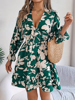 Bloom Boldly: Floral A-Line Dress