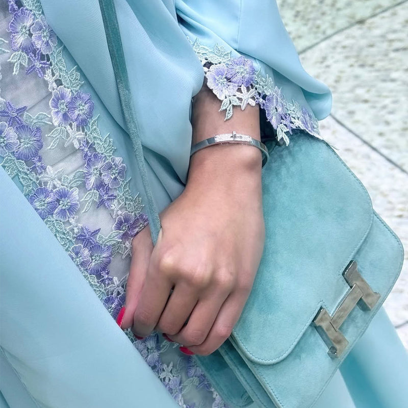 Butterfly Knot Embroidered Cardigan