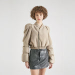 Flying Shoulder Cotton Jacket
