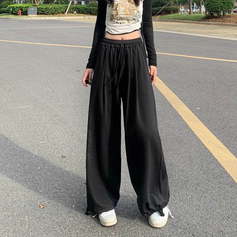 Straight Tube Casual Pants