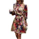 Elegant long sleeve dress - runwafashionista.com