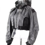 Color Blocked Baseball Jacket