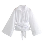 Vintage Elegant Luxury Blouses: Timeless Sophistication for the Modern Woman - white
