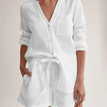 Summer Pajamas Made of Pure Cotton Gauze - runwayfashionista.com