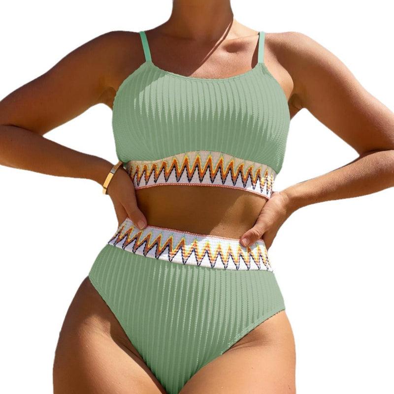 High waisted bikini