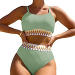High waisted bikini