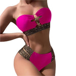 High waisted european style bikini