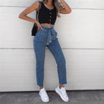 Bold High Street Stretch Harem Denim