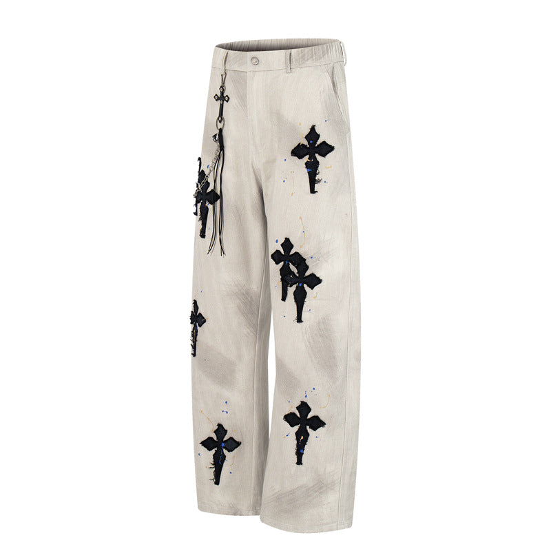 Straight Leg Hip-hop Loose Jeans Blog