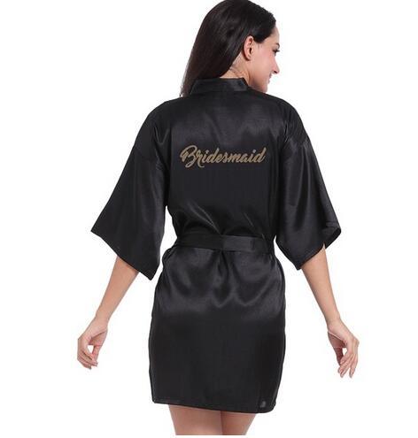 Party Robe Short Satin - runwayfashionista.com