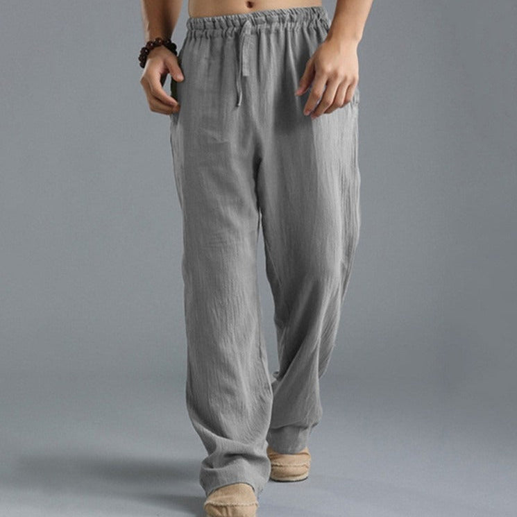 Effortless Comfort: The Ultimate Guide to Loose Casual Straight-Leg Pants! - grey
