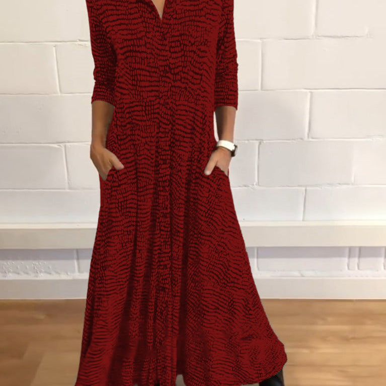 Bohemian Sophistication: The Ultimate Printed Maxi Dress