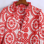 Long Sleeve Embroidered Shirts