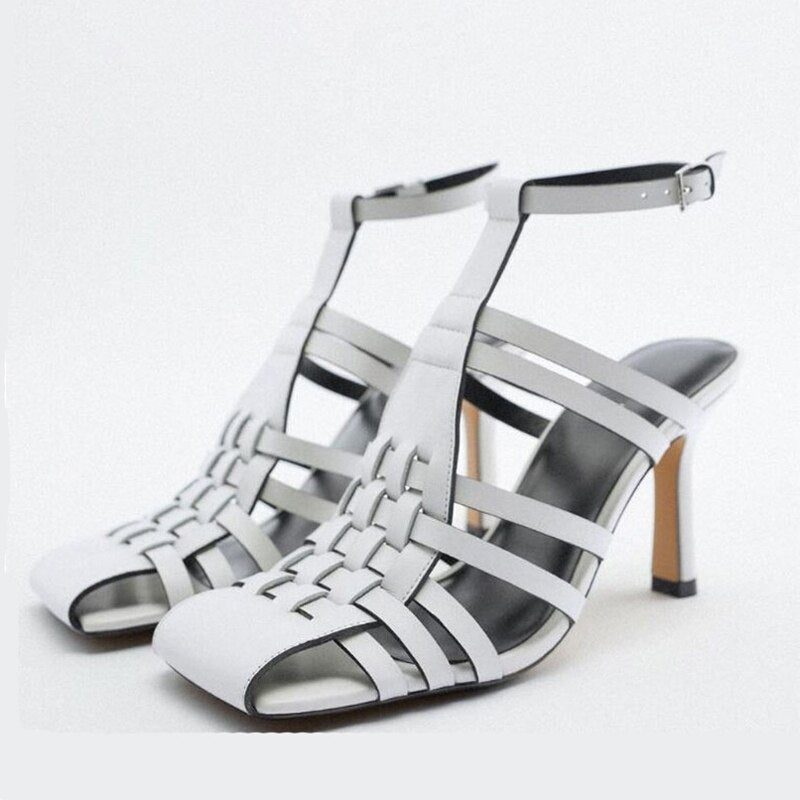 Fearless Ankle Strap Sandals - runwayfashionista.com