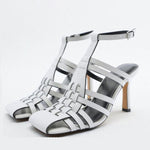Fearless Ankle Strap Sandals - runwayfashionista.com