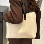 PU Leather Medium Shoulder Bag - Versatile Work & Leisure Tote - runwayfashionista.com