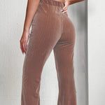 High Waist Bootcut Pants