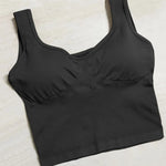 Wide Strap Active Tank - Runwayfashionista.com