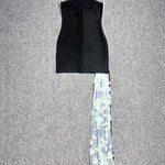 Strapless Bodycon Mini Bandage Dress